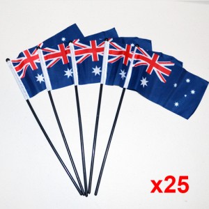 Australia Hand Flags